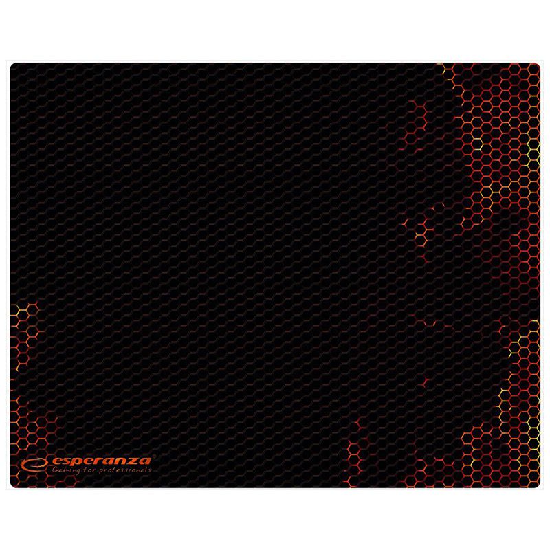 Mouse pad gaming red Esperanza 25X20 cm