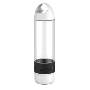 Sticla 2in1 cu difuzor Bluetooth, Felis, 3W, 500 ml, 6.5 x 26 cm, Argintiu/Negru Sticla 2in1 cu difuzor Bluetooth, Felis, 3W, 500 ml, 6.5 x 26 cm, Argintiu/Negru