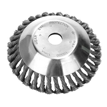 Disc perie sarma pentru motocoasa de umar 200mm (8), Alpin Disc perie sarma pentru motocoasa de umar 200mm (8), Alpin