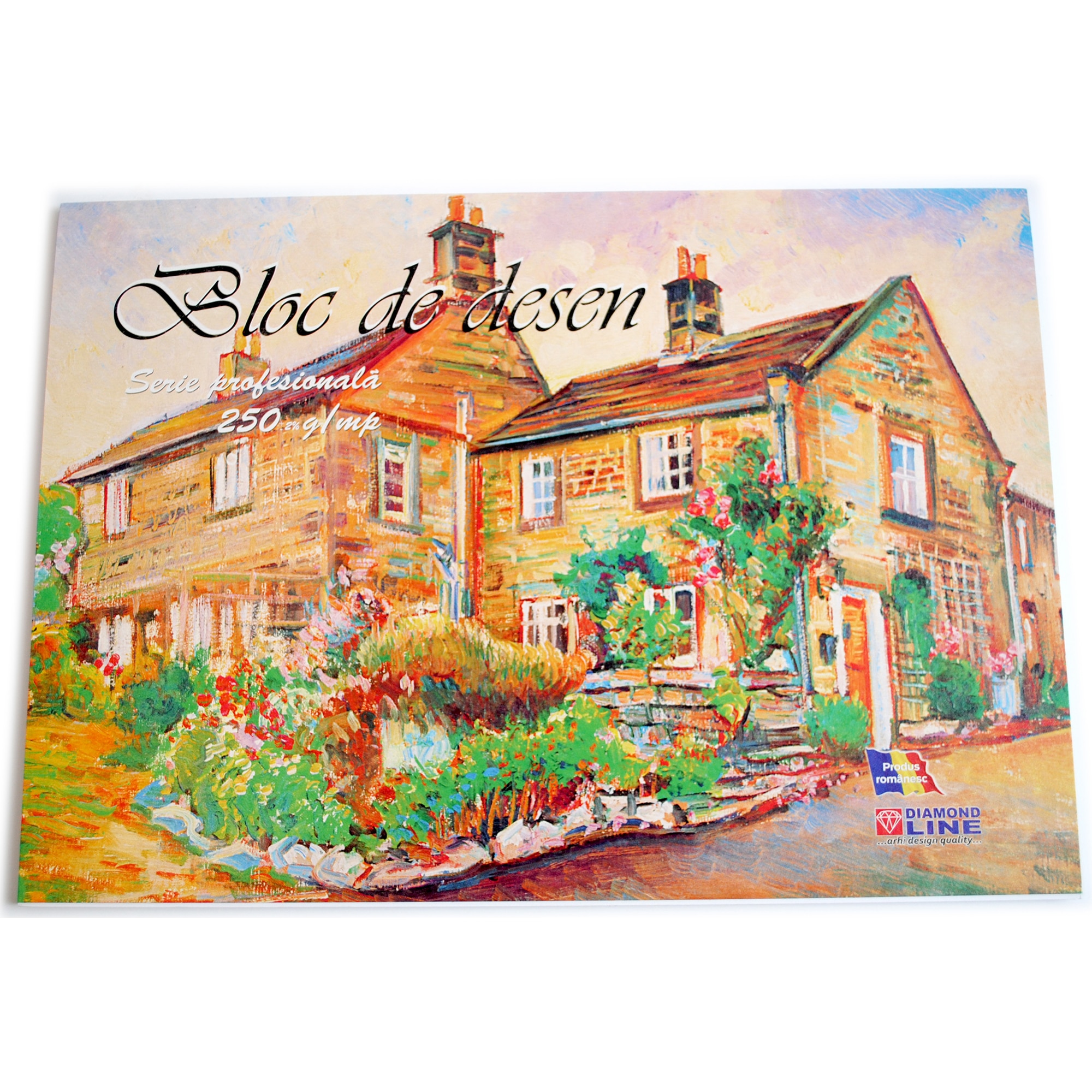 Bloc desen Diamond Line, A4, 16 file