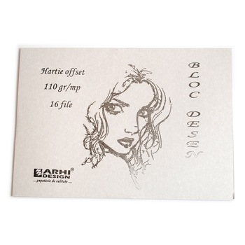 Bloc desen Arhi Dsign, A4, 16 file Bloc desen Arhi Dsign, A4, 16 file