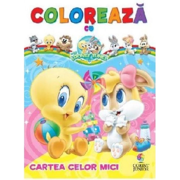 Coloreaza cu Baby Looney Tunes. Cartea celor mici