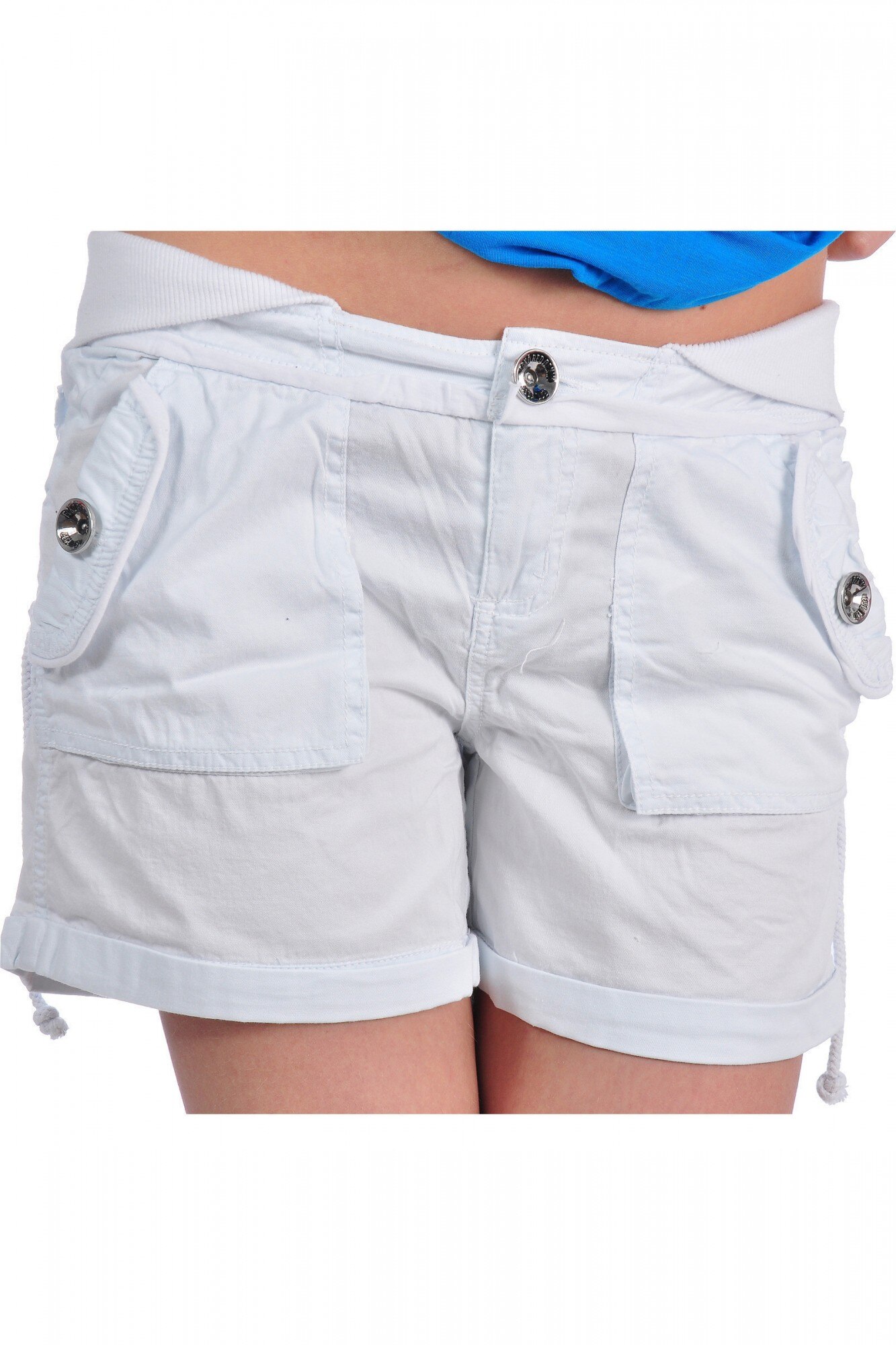 Pantaloni scurti femei Ecko Red Alive Short IRS11-36233, Alb, 8XL