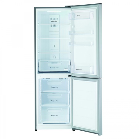Combina frigorifica Daewoo RN-308NM 305 l, Clasa A+, No Frost, H 187 cm, Silver
