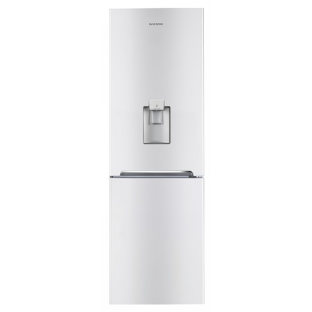Combina frigorifica Daewoo RN-308RDQW, 305 l, Clasa A+, No Frost, Dispenser apa, H 187 cm, White