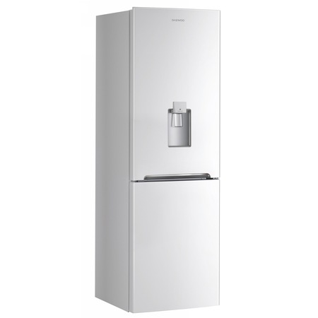 Combina frigorifica Daewoo RN-308RDQW, 305 l, Clasa A+, No Frost, Dispenser apa, H 187 cm, White