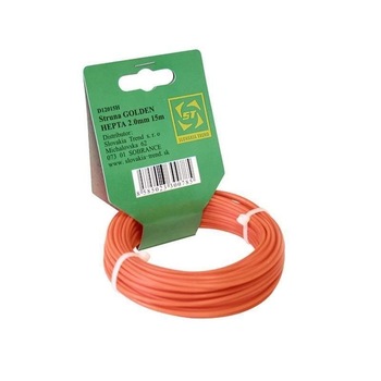 Fir nylon rotund pentru motocoase, Strend Pro Golden Economy, 3 mm, 15 m Fir nylon rotund pentru motocoase, Strend Pro Golden Economy, 3 mm, 15 m