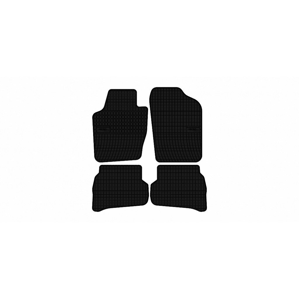 Set presuri auto cauciuc Skoda Fabia II, 2007-2015