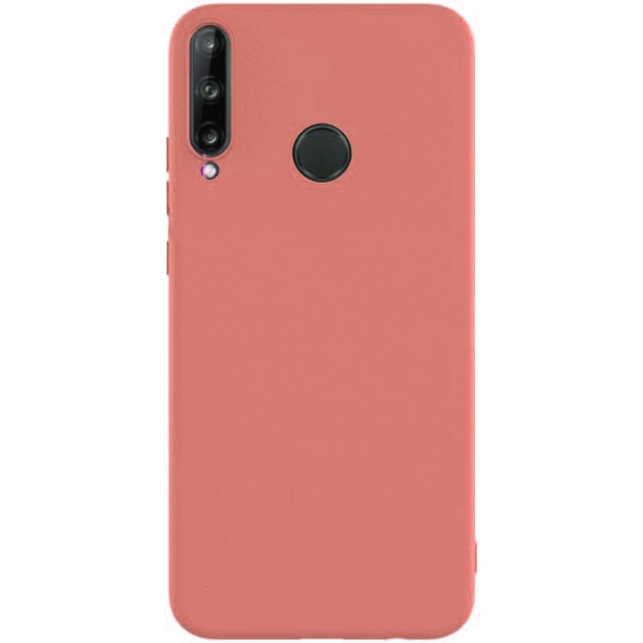 Силиконов гръб Forcell Silicone Lite Case за Huawei P40 Lite E, Розов