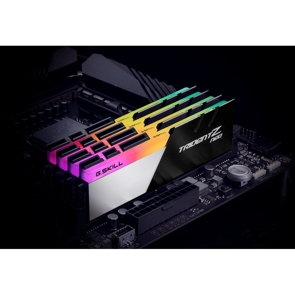 メモリー G.SKILL TRIDENT Z NEO DDR4 32GB(16GB*2) Memorie G.SKILL Trident Z Neo, 32GB(2x16GB) DDR4, 3600MHz