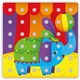 Mozaic Jumbo Peggy 45 elemente Quercetti