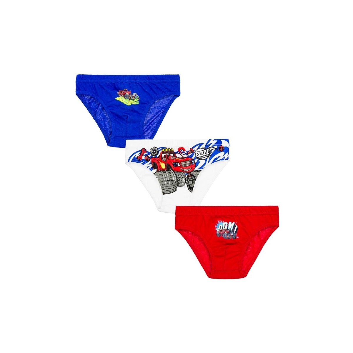 Set 3 perechi chiloti, Blaze, baieti, Multicolor, Multicolor