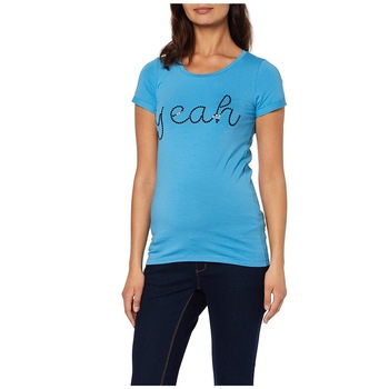 Tricou, Mama Licious, 20009611 Albastru, S Tricou, Mama Licious, 20009611 Albastru, S