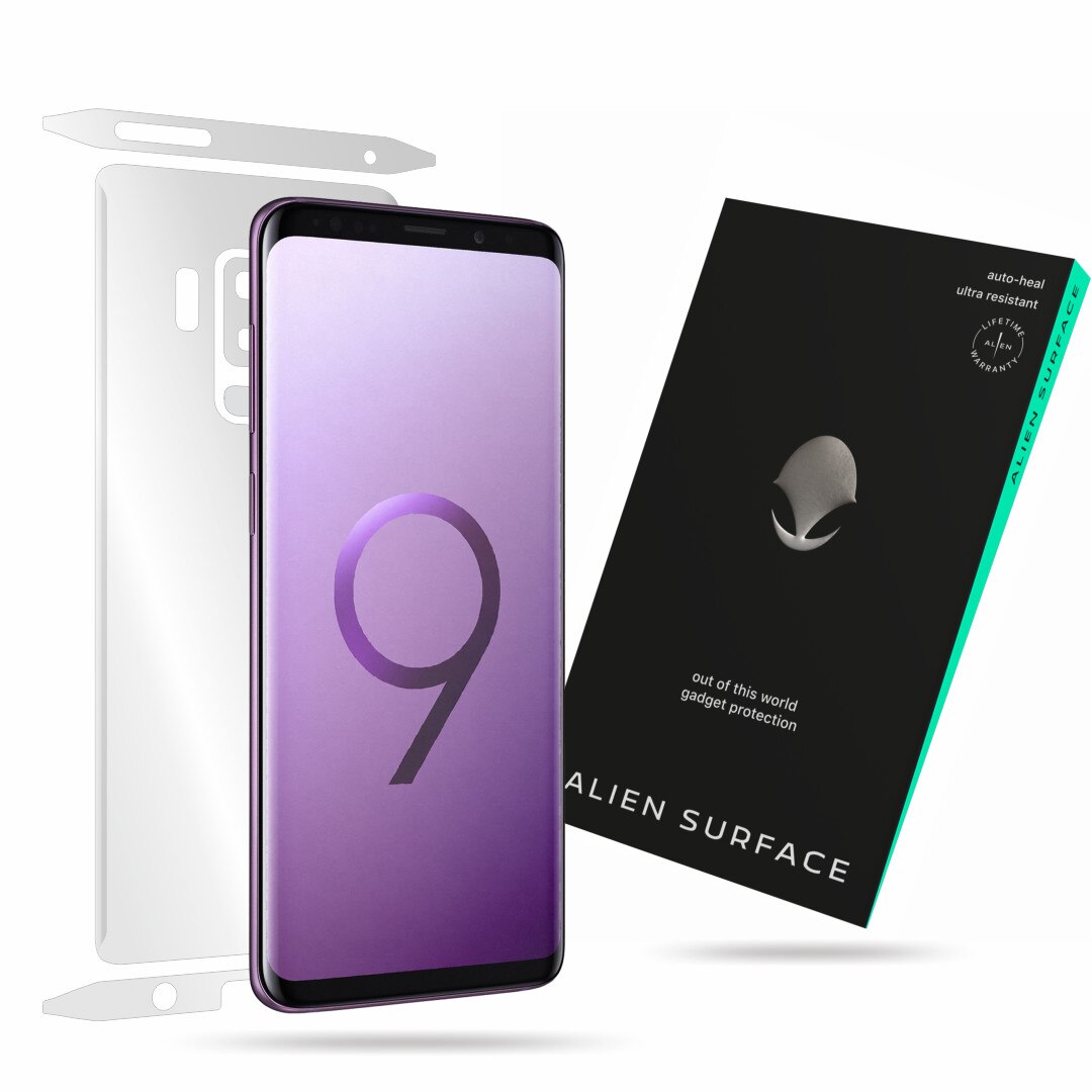Folie Alien Surface, Samsung Galaxy S9 Plus, protectie spate, laterale