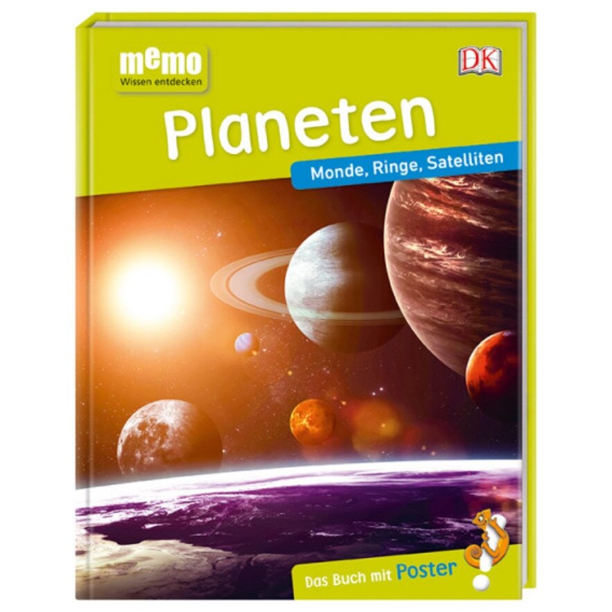 Descoperiti planetele, memo Wissen entdecken, Planeten, dk, 8+