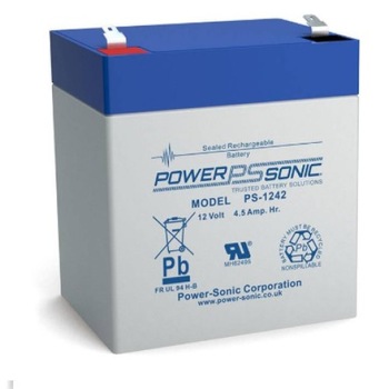 Acumulator stationar PS1245, Power Sonic, 90x70x101 mm Acumulator stationar PS1245, Power Sonic, 90x70x101 mm