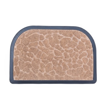 Pres mocheta semioval, 60x40 cm, Stone, maro Pres mocheta semioval, 60x40 cm, Stone, maro