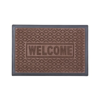 Pres mocheta, 60x40 cm, Welcome(1), maro Pres mocheta, 60x40 cm, Welcome(1), maro