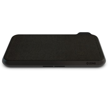Statie de incarcare cu 16 bobine Zens Liberty Fabric Edition pentru Samsung, iPhone, Apple Watch si Apple Airpods, Qi Statie de incarcare cu 16 bobine Zens Liberty Fabric Edition pentru Samsung, iPhone, Apple Watch si Apple Airpods, Qi