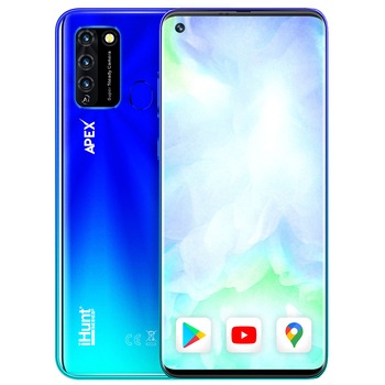 Telefon mobil iHunt S20 Ultra Apex 2021, 6.55-inci IPS HD+, 4G, 3GB RAM, 32GB ROM, DualSIM, Android 10, 5000mAh, TripleCamera 13MP, Amprenta, Blue Telefon mobil iHunt S20 Ultra Apex 2021, 6.55-inci IPS HD+, 4G, 3GB RAM, 32GB ROM, DualSIM, Android 10, 5000mAh, TripleCamera 13MP, Amprenta, Blue