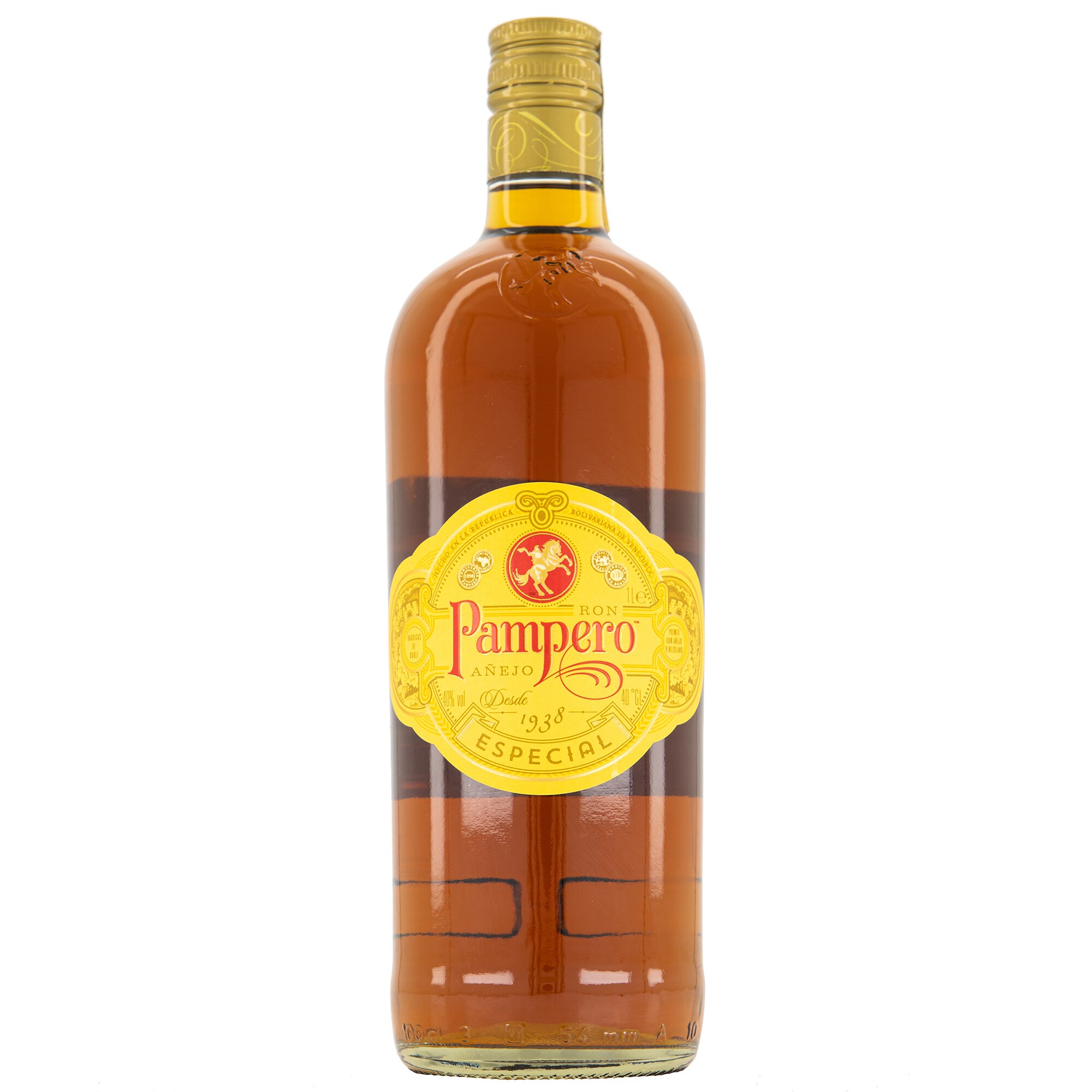 Rom PAMPERO ESPECIAL, 40%, 1L