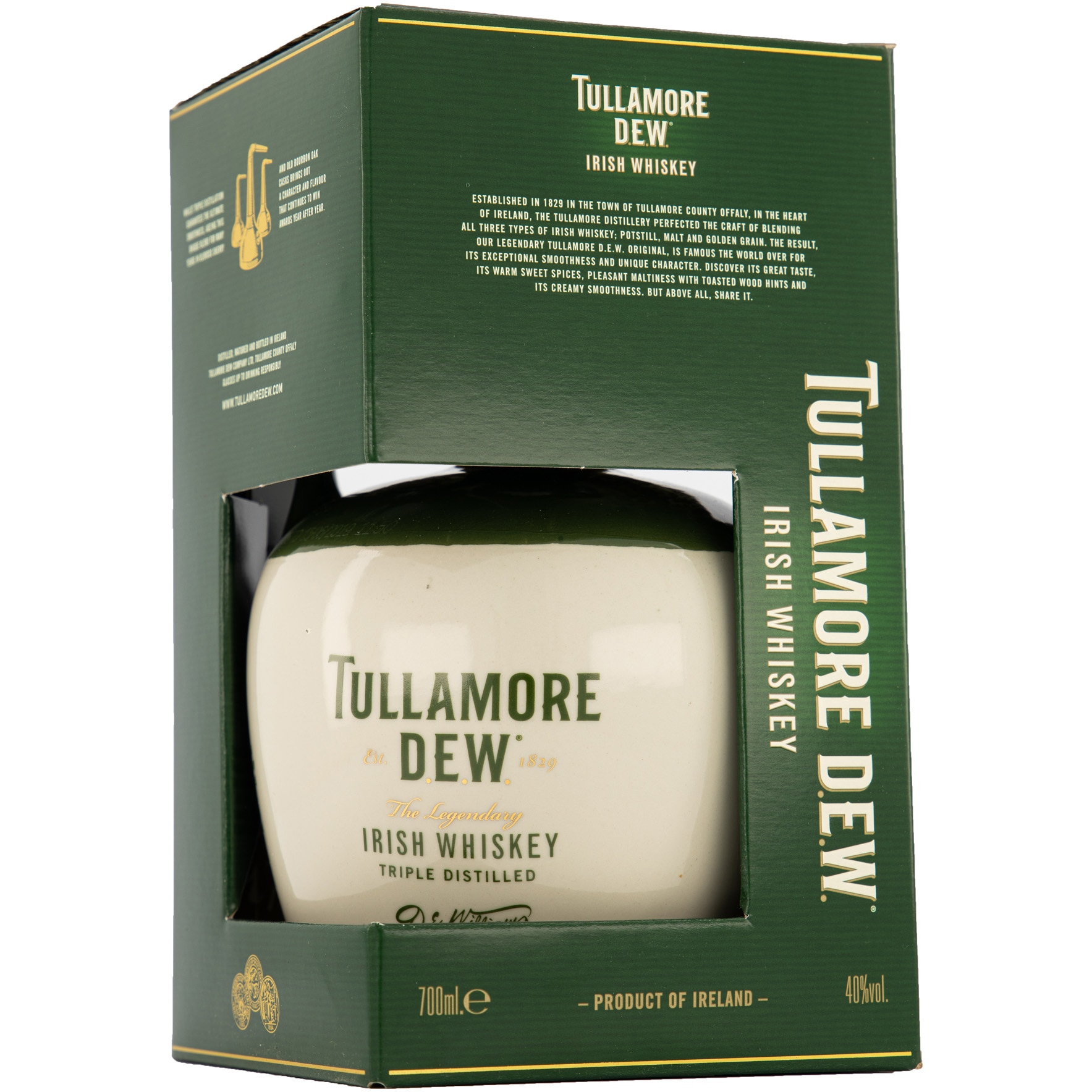 Whisky TULLAMORE DEW CRUCHON, 40%, 0.7L