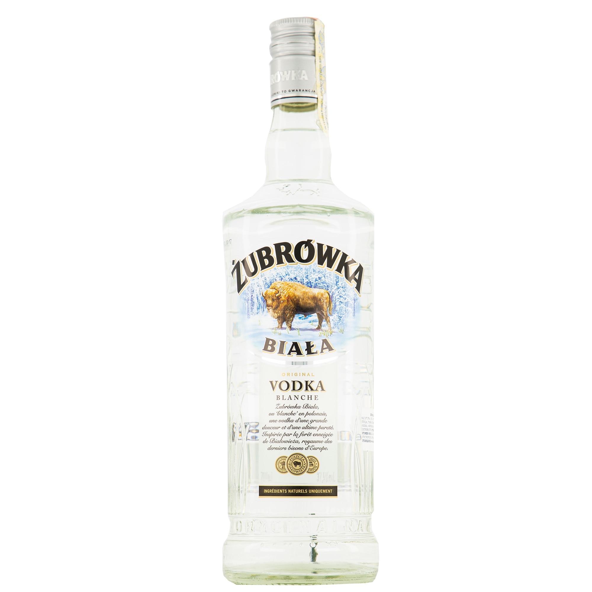 Vodca Zubrowka Biala, 37.5%, 0.7l