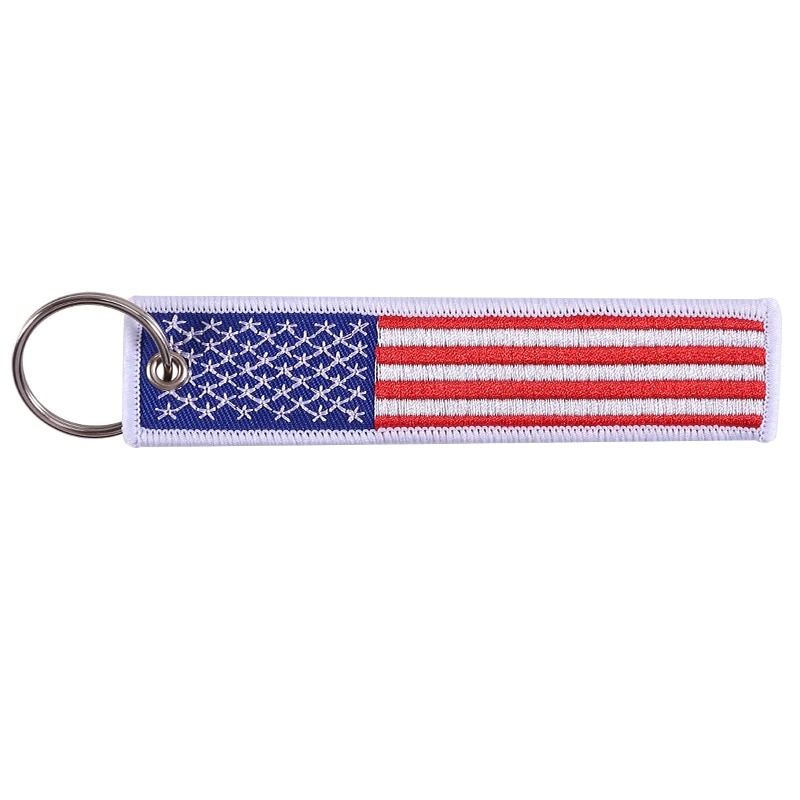 Breloc Auto Moto Textil US Flag 12.5cm