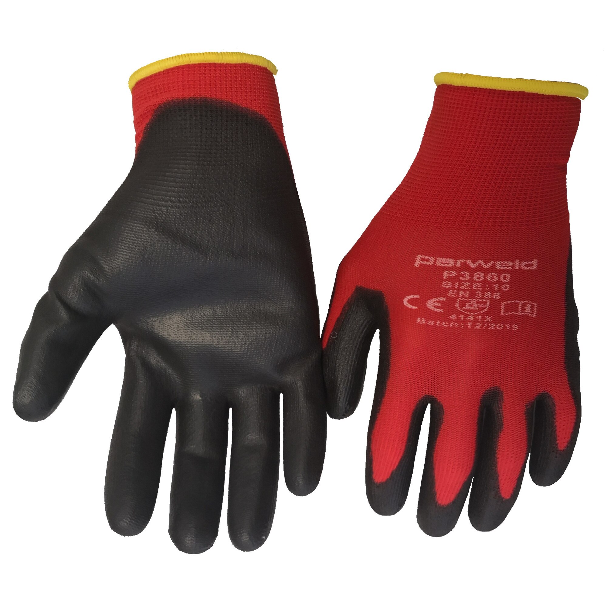 Manusi protectie, Parweld, textil, palma din poliuretan