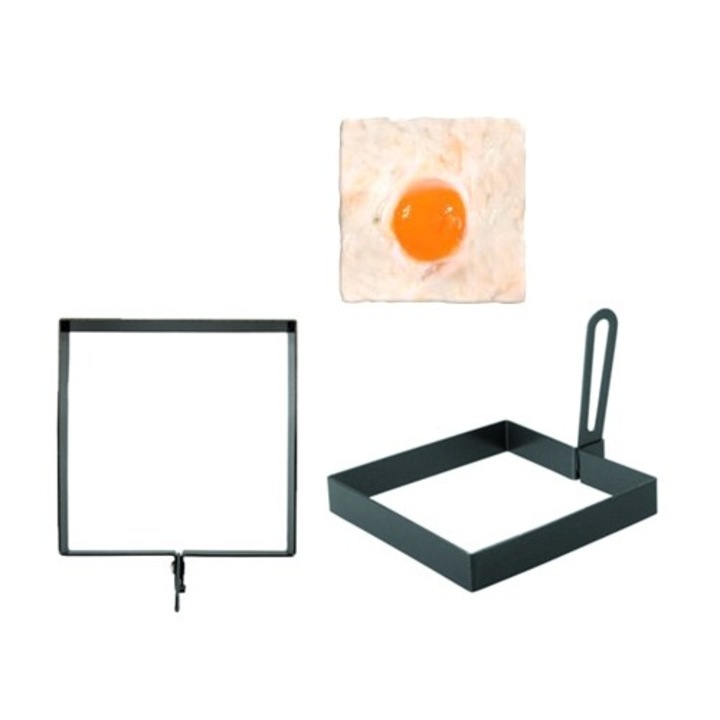 Форма за пържене на яйца Ibili, квадрат,10 см х 10 см, Ibili