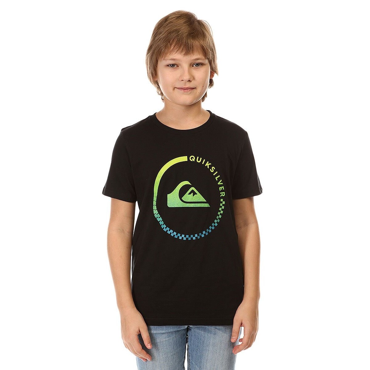 Tricou, Quiksilver, Negru, 152-158 cm