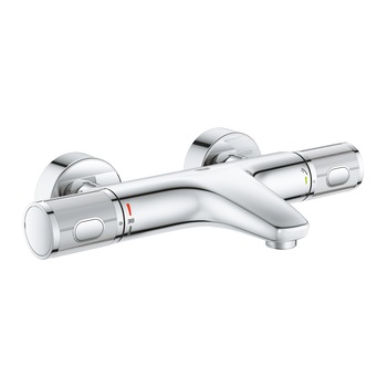 Baterie de cada Grohtherm Grohe 1000 Performance 34779000, 1/2'', aparenta, termostat, protectie oparire, Crom Baterie de cada Grohtherm Grohe 1000 Performance 34779000, 1/2'', aparenta, termostat, protectie oparire, Crom