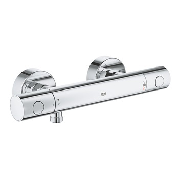 Baterie de dus Grohe Grohtherm 800 Cosmopolitan 34765000, 1/2'', aparenta, termostat, protectie oparire, Crom Baterie de dus Grohe Grohtherm 800 Cosmopolitan 34765000, 1/2'', aparenta, termostat, protectie oparire, Crom