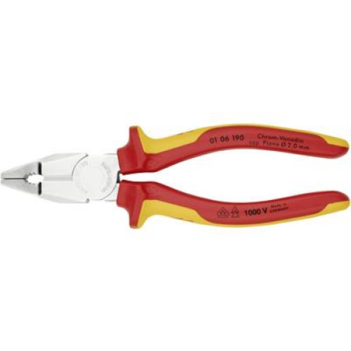 VDE kombifogó KNIPEX 190 mm (01 06 190)