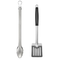 set ustensile grill lurch otel inoxidabil solid cleste lung cu mecanism blocare 406cm  paleta 37cm imagen 11_0_
0