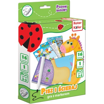 Joc educativ Scrie si Sterge, Roter Kafer Joc educativ Scrie si Sterge, Roter Kafer