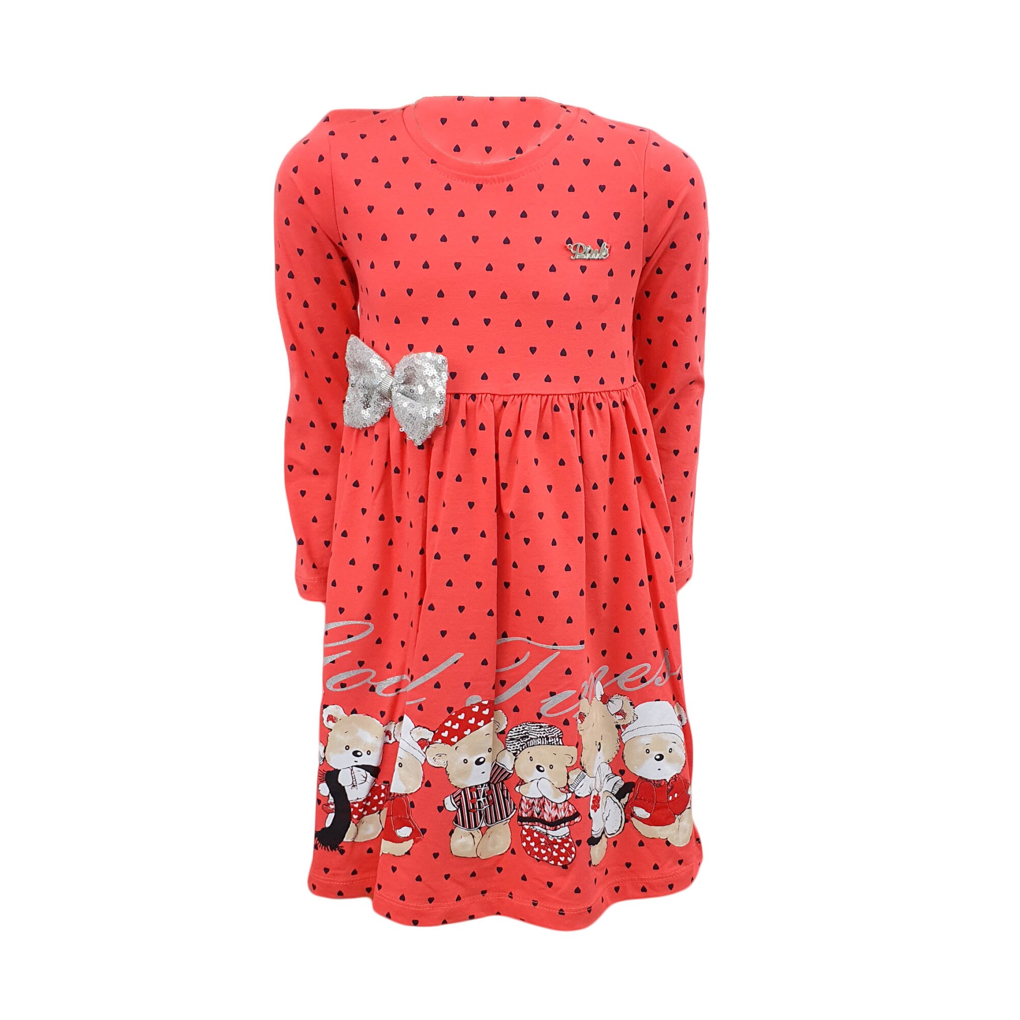 Rochie de vara pentru fetite, roz