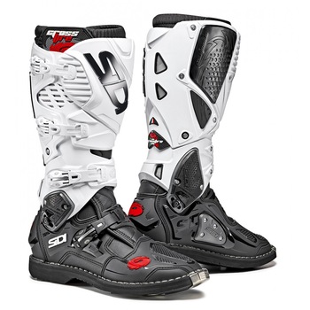 Cizme Enduro Motocross Sidi Crossfire 3 negru/alb 45 Cizme Enduro Motocross Sidi Crossfire 3 negru/alb 45