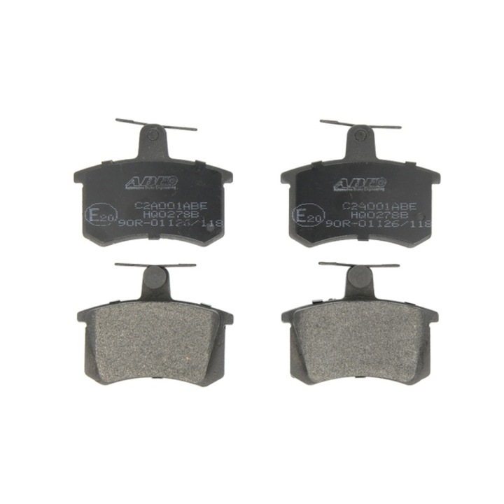 Fékbetétek AUDI A6 Avant 4B5 C5 ABE C2A001ABE