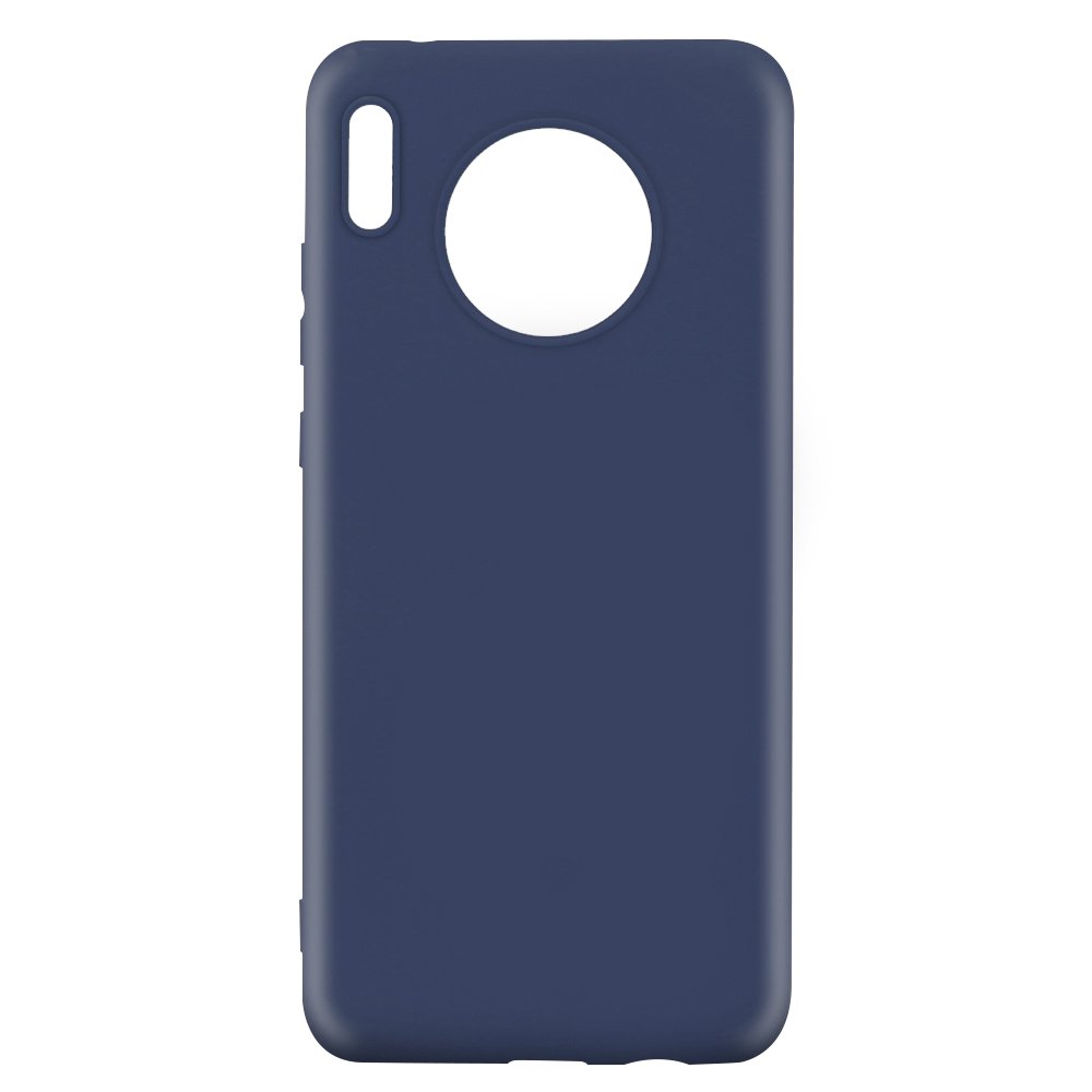 Husa Silicon Just Must Candy pentru Huawei Mate 30, Albastru