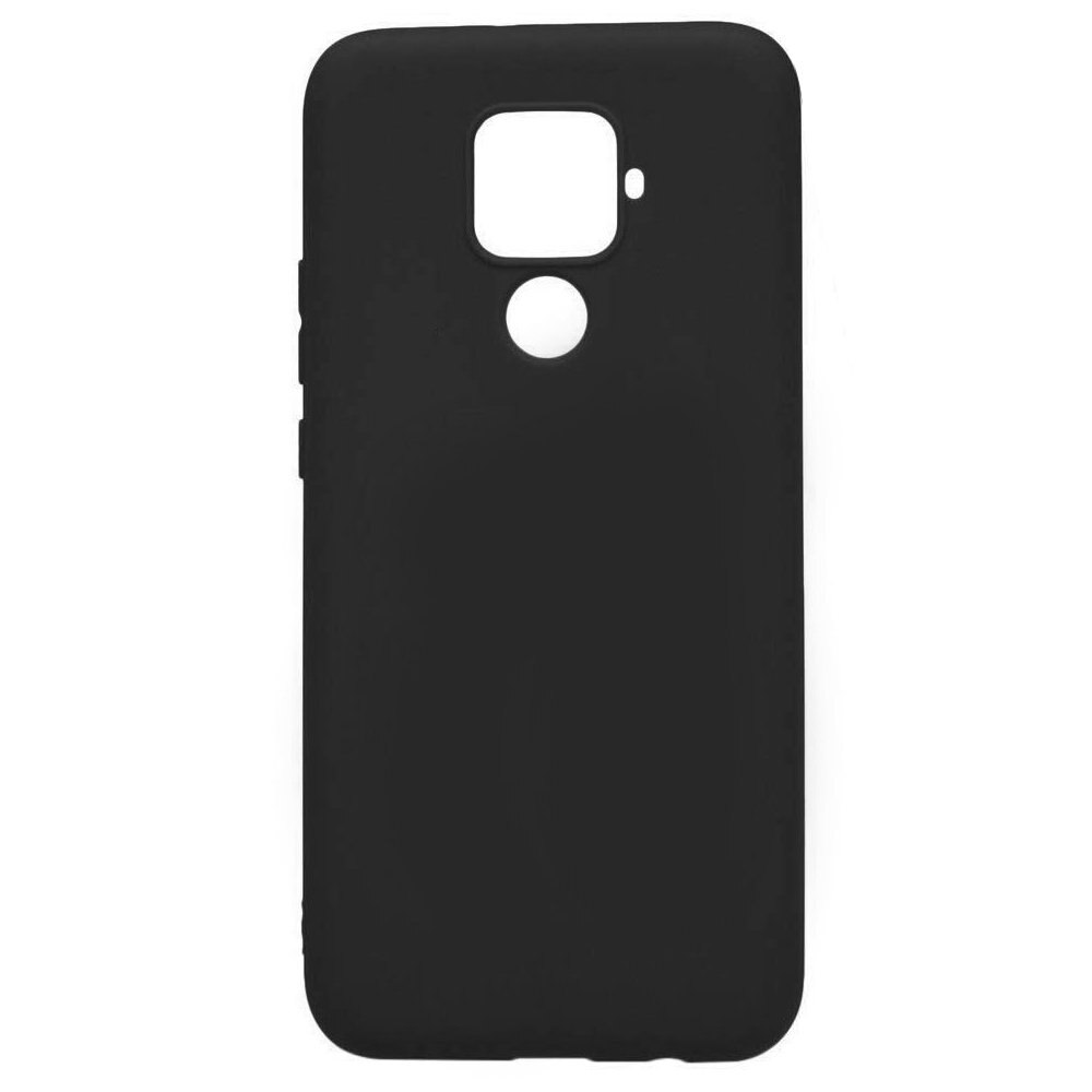 Husa Silicon Just Must Candy pentru Huawei Mate 30 Lite, Negru