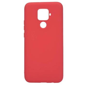 Husa Silicon Just Must Candy pentru Huawei Mate 30 Lite, Rosu Husa Silicon Just Must Candy pentru Huawei Mate 30 Lite, Rosu