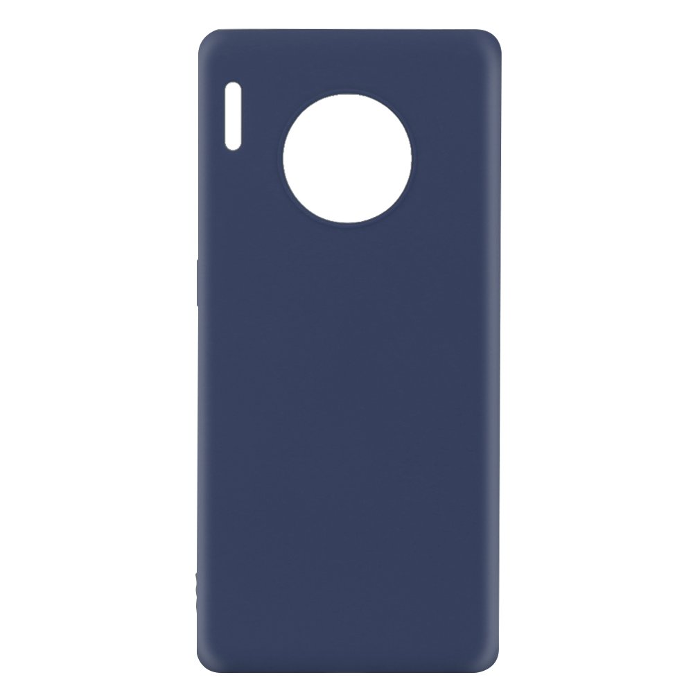 Husa Silicon Just Must Candy pentru Huawei Mate 30 Pro, Albastru