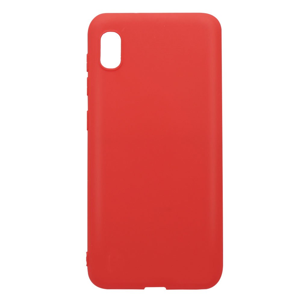 Husa Silicon Just Must Candy pentru Samsung Galaxy A10e, Rosu