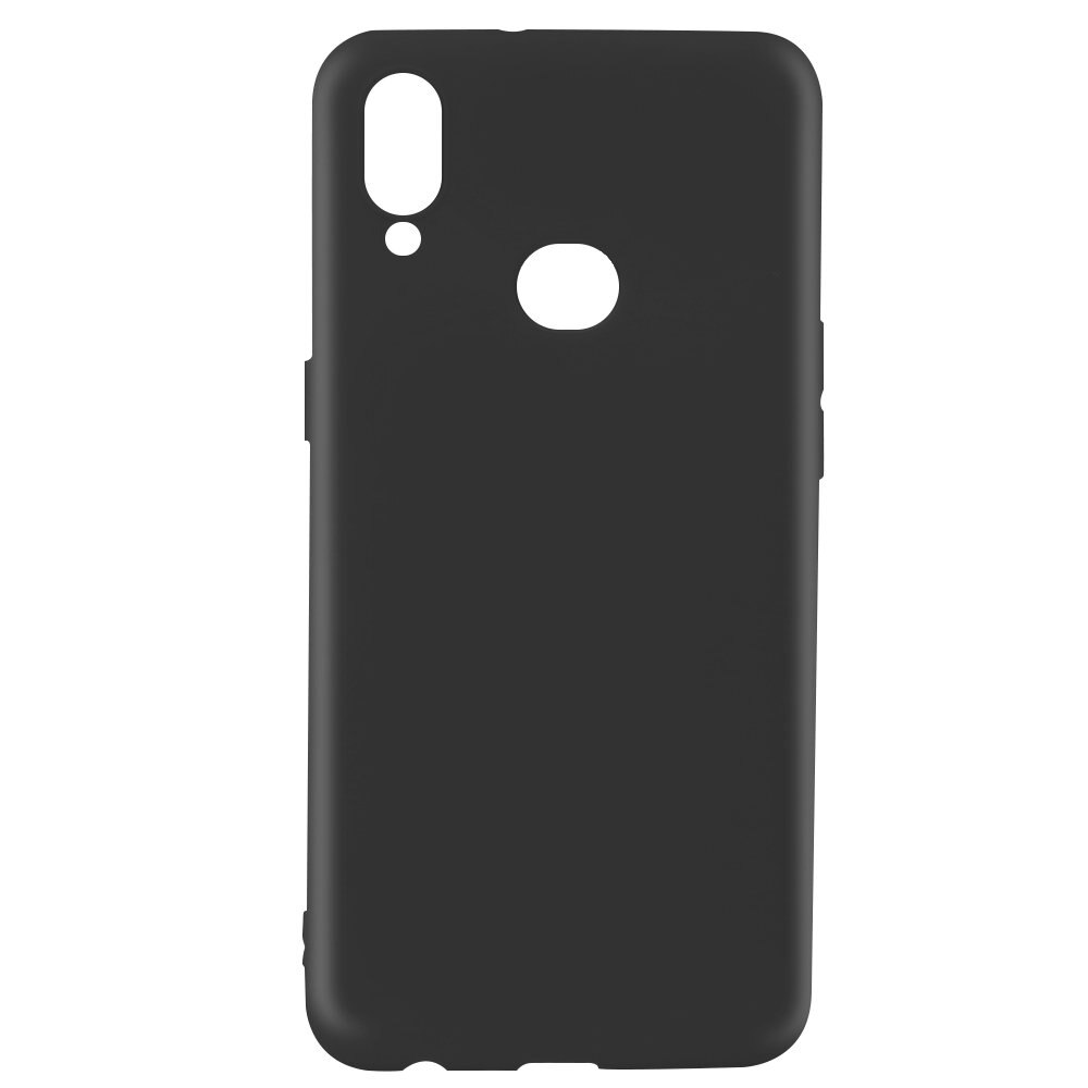 Husa Silicon Just Must Candy pentru Samsung Galaxy A10s, Negru