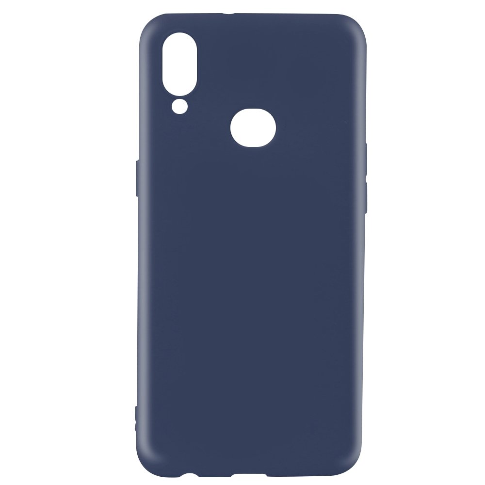 Husa Silicon Just Must Candy pentru Samsung Galaxy A10s, Albastru