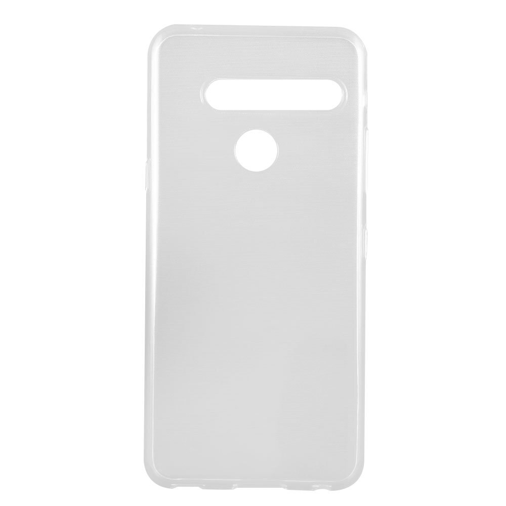 Husa Silicon Lemontti pentru LG G8 ThinQ, Transparent
