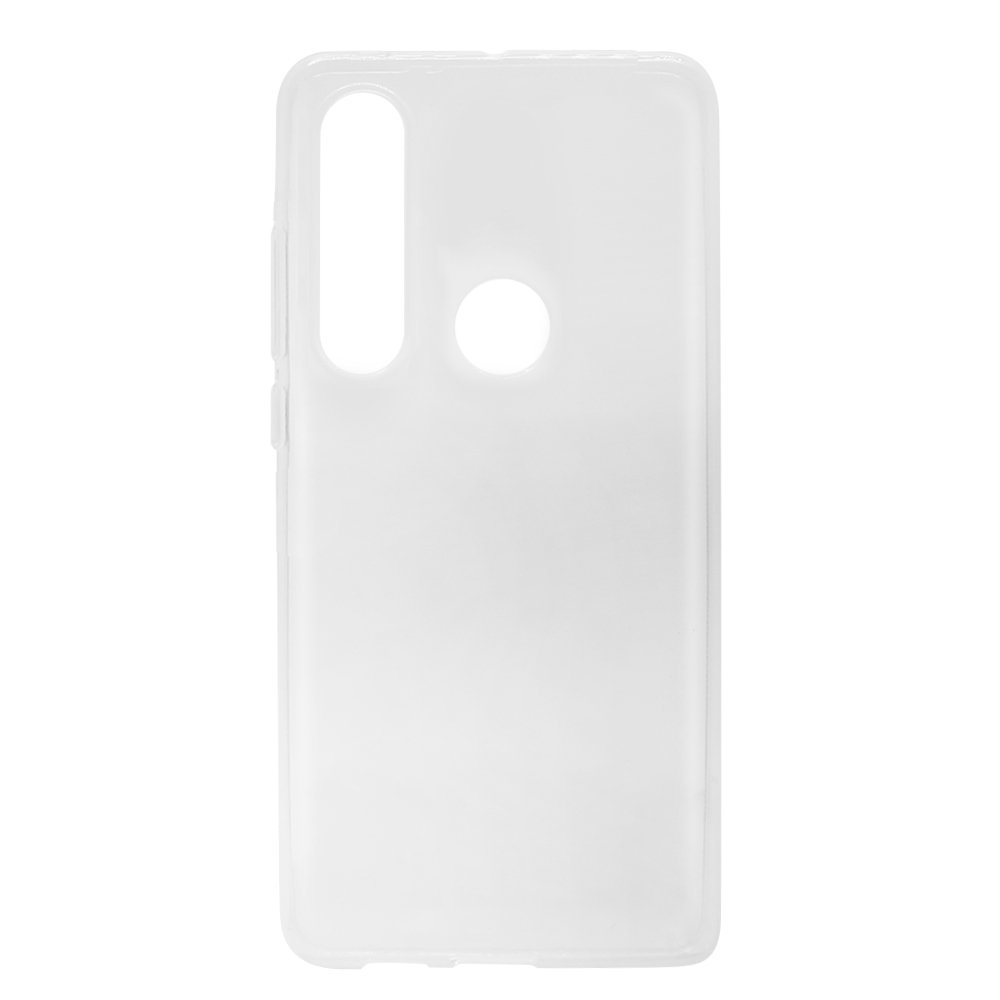 Husa Lemontti Silicon pentru Motorola One Macro, Transparent