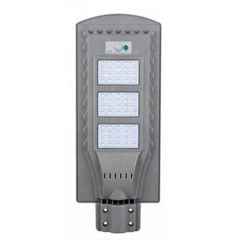 Lampa solara stradala sau de curte, 60W, lumina rece cu telecomanda