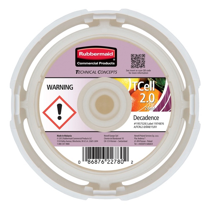 Filtru de aroma, Rubbermaid, Tcell 2.0